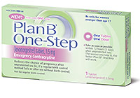 PLAN B ONE-STEP (levonorgestrel) 1.5mg tablet by Teva