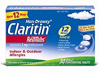 claritin-d 12 hour non drowsy side effects