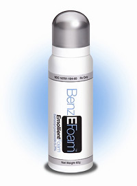 BENZEFOAM (benzoyl peroxide) 5.3% emollient foam by Onset Therapeutics