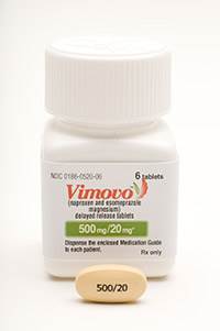 VIMOVO (naproxen and esomeprazole magnesium) 375/20, 500/20 delayed-release tablets by AstraZeneca VIMOVO (naproxen and esomeprazole magnesium) 375/20, 500/20 delayed-release tablets by AstraZeneca