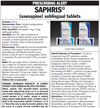 Important Clinical Information on SAPHRIS® (asenapine) sublingual tablets