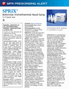 Acute Pain Update SPRIX ketorolac tromethamine Nasal Spray 15.75 mg per spray