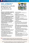 Update on Melanoma Treatment SYLATRON peginterferon alfa2b for injection, for subcutaneous use