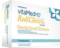 VITAMEDMD REDICHEW RX (folate, vitamins D3, B2, B6, B12) chewable tablets by TherapeuticsMD VITAMEDMD REDICHEW RX (folate, vitamins D3, B2, B6, B12) chewable tablets by TherapeuticsMD