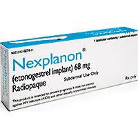 NEXPLANON (etonogestrel) 68mg implantable rod by Merck NEXPLANON (etonogestrel) 68mg implantable rod by Merck