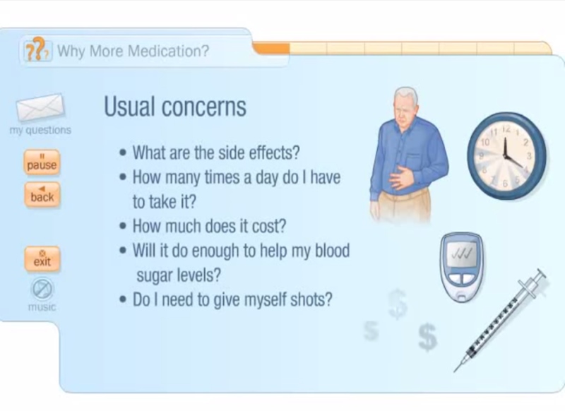 EvidenceBased PDAs Can Help with Shared DecisionMaking in T2DM MPR