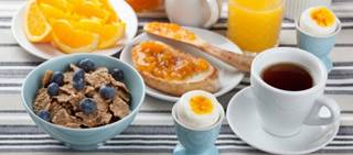 The researchers found that breakfast eaters are generally healthier than breakfast skippers The researchers found that breakfast eaters are generally healthier than breakfast skippers