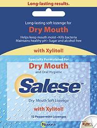 Salese lozenges available for dry mouth Salese lozenges available for dry mouth