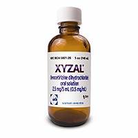 XYZAL (levocetirizine) 0.5mg/mL oral solution by UCB and Sanofi Aventis XYZAL (levocetirizine) 0.5mg/mL oral solution by UCB and Sanofi Aventis