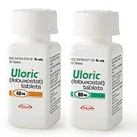 ULORIC (Febuxostat) 40mg, 80mg tablets by Takeda ULORIC (Febuxostat) 40mg, 80mg tablets by Takeda