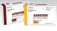 AFINITOR (Everolimus) 5mg, 10mg tablets by Novartis AFINITOR (Everolimus) 5mg, 10mg tablets by Novartis