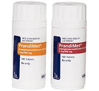PRANDIMET (repaglinide/metformin) 1mg/500mg, 2mg/500mg tablets by Novo Nordisk PRANDIMET (repaglinide/metformin) 1mg/500mg, 2mg/500mg tablets by Novo Nordisk