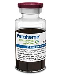 FERAHEME (Ferumoxytol) 30mg/mL injection by AMAG Pharmaceuticals FERAHEME (Ferumoxytol) 30mg/mL injection by AMAG Pharmaceuticals