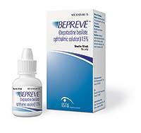 BEPREVE (bepotastine besilate) 1.5% ophthalmic solution by ISTA BEPREVE (bepotastine besilate) 1.5% ophthalmic solution by ISTA