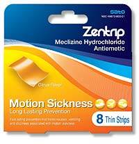 ZENTRIP (meclizine) quick-dissolving strips by Sato Pharmaceutical ZENTRIP (meclizine) quick-dissolving strips by Sato Pharmaceutical