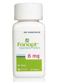 FANAPT (iloperidone) 1mg, 2mg, 4mg, 6mg, 8mg, 10mg, 12mg tablets by Novartis FANAPT (iloperidone) 1mg, 2mg, 4mg, 6mg, 8mg, 10mg, 12mg tablets by Novartis