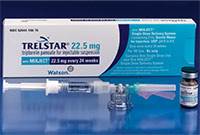TRELSTAR (triptorelin pamoate) 22.5mg injectable suspension from Watson TRELSTAR (triptorelin pamoate) 22.5mg injectable suspension from Watson