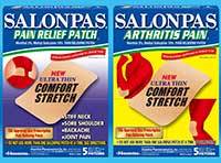SALONPAS PAIN RELIEF PATCH and ARTHRITIS PAIN (10% methyl salicylate and 3% I-menthol) by Hisamitsu SALONPAS PAIN RELIEF PATCH and ARTHRITIS PAIN (10% methyl salicylate and 3% I-menthol) by Hisamitsu