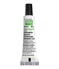 GARAMYCIN (gentamicin sulfate) ophthalmic ointment by Fera GARAMYCIN (gentamicin sulfate) ophthalmic ointment by Fera