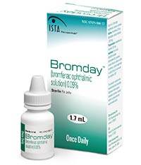 BROMDAY (bromfenac) 0.09% ophthalmic solution by ISTA BROMDAY (bromfenac) 0.09% ophthalmic solution by ISTA
