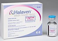 HALAVEN (eribulin mesylate) 1mg/2mL injection by Eisai HALAVEN (eribulin mesylate) 1mg/2mL injection by Eisai