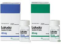 LATUDA (lurasidone HCl) 40mg and 80mg tablets by Sunovion LATUDA (lurasidone HCl) 40mg and 80mg tablets by Sunovion