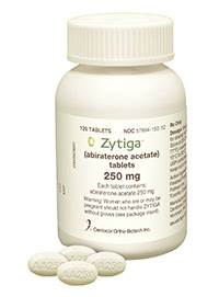 ZYTIGA (abiraterone acetate) 250mg tablets by Centocor Ortho Biotech ZYTIGA (abiraterone acetate) 250mg tablets by Centocor Ortho Biotech