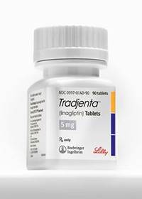 TRADJENTA (linagliptin) 5mg tablets by Boehringer Ingelheim and Eli Lilly TRADJENTA (linagliptin) 5mg tablets by Boehringer Ingelheim and Eli Lilly