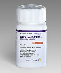 BRILINTA (ticagrelor) 90mg tablets by AstraZeneca BRILINTA (ticagrelor) 90mg tablets by AstraZeneca