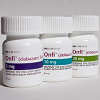 ONFI (clobazam) 5mg, 10mg, 20mg tablets by Lundbeck ONFI (clobazam) 5mg, 10mg, 20mg tablets by Lundbeck