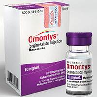 OMONTYS (peginesatide) 10mg/mL multiple-use vial by Affymax and Takeda OMONTYS (peginesatide) 10mg/mL multiple-use vial by Affymax and Takeda