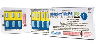 RIBASPHERE RIBAPAK (ribavirin) 200mg, 400mg tablets by Kadmon Pharmaceuticals RIBASPHERE RIBAPAK (ribavirin) 200mg, 400mg tablets by Kadmon Pharmaceuticals