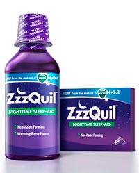ZZZQUIL (diphenhydramine HCl) 50mg liquid and liquicaps by Procter & Gamble ZZZQUIL (diphenhydramine HCl) 50mg liquid and liquicaps by Procter & Gamble