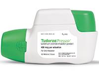 TUDORZA PRESSAIR (aclidinium bromide) 400mcg inhalation powder by Forest Laboratories TUDORZA PRESSAIR (aclidinium bromide) 400mcg inhalation powder by Forest Laboratories