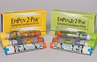 EPIPEN (epinepherine) 0.3mg and EPIPEN JR (epinepherine) 0.15mg injections by Mylan Specialty L.P. EPIPEN (epinepherine) 0.3mg and EPIPEN JR (epinepherine) 0.15mg injections by Mylan Specialty L.P.