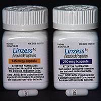 LINZESS (linaclotide) 145mcg and 290mcg capsules by Ironwood and Forest LINZESS (linaclotide) 145mcg and 290mcg capsules by Ironwood and Forest