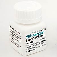 STIVARGA (regorafenib) 40mg tablets by Onyx and Bayer HealthCare STIVARGA (regorafenib) 40mg tablets by Onyx and Bayer HealthCare
