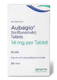 AUBAGIO (teriflunomide) 14mg tablets by Genzyme AUBAGIO (teriflunomide) 14mg tablets by Genzyme