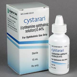 CYSTARAN (cysteamine) 0.44% ophthalmic solution CYSTARAN (cysteamine) 0.44% ophthalmic solution