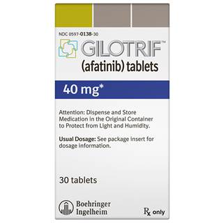 GILOTRIF (afatinib) 40mg tablets GILOTRIF (afatinib) 40mg tablets