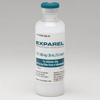 EXPAREL (bupivacaine) 13.3mg/mL liposome injectable preservative-free suspension EXPAREL (bupivacaine) 13.3mg/mL liposome injectable preservative-free suspension