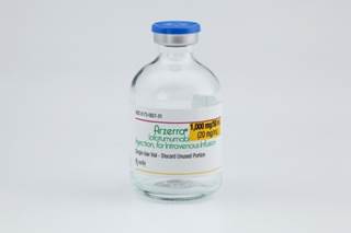 Arzerra is available as 100mg/5mL single-use vials in 3-count cartons Arzerra is available as 100mg/5mL single-use vials in 3-count cartons