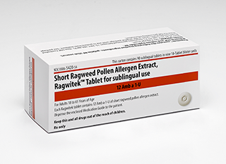 FDA Approves Short Ragweed Pollen Allergen SL Tab FDA Approves Short Ragweed Pollen Allergen SL Tab