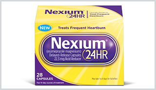 Nexium 24HR, New OTC Drug for Heartburn Nexium 24HR, New OTC Drug for Heartburn