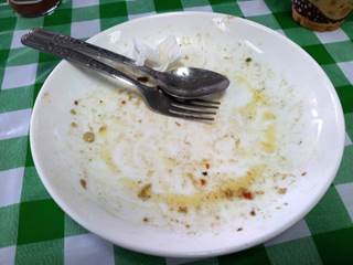 The Amount You Ate Likely Corresponds to the Size of Your Plate The Amount You Ate Likely Corresponds to the Size of Your Plate
