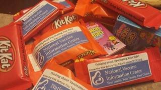 Anti-Vaccination Messages with Your Treats? Anti-Vaccination Messages with Your Treats?