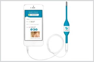 First Smartphone-Connected Thermometer First Smartphone-Connected Thermometer