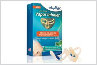 New Intranasal Vapor Inhaler for Congestion Relief New Intranasal Vapor Inhaler for Congestion Relief