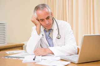 Frank suicidal ideations are reported in 5–10% of physicians. Frank suicidal ideations are reported in 5–10% of physicians.