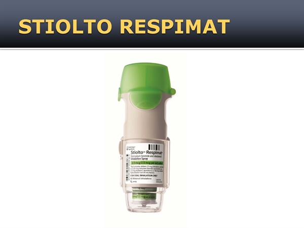 New Drug Product: STIOLTO RESPIMAT